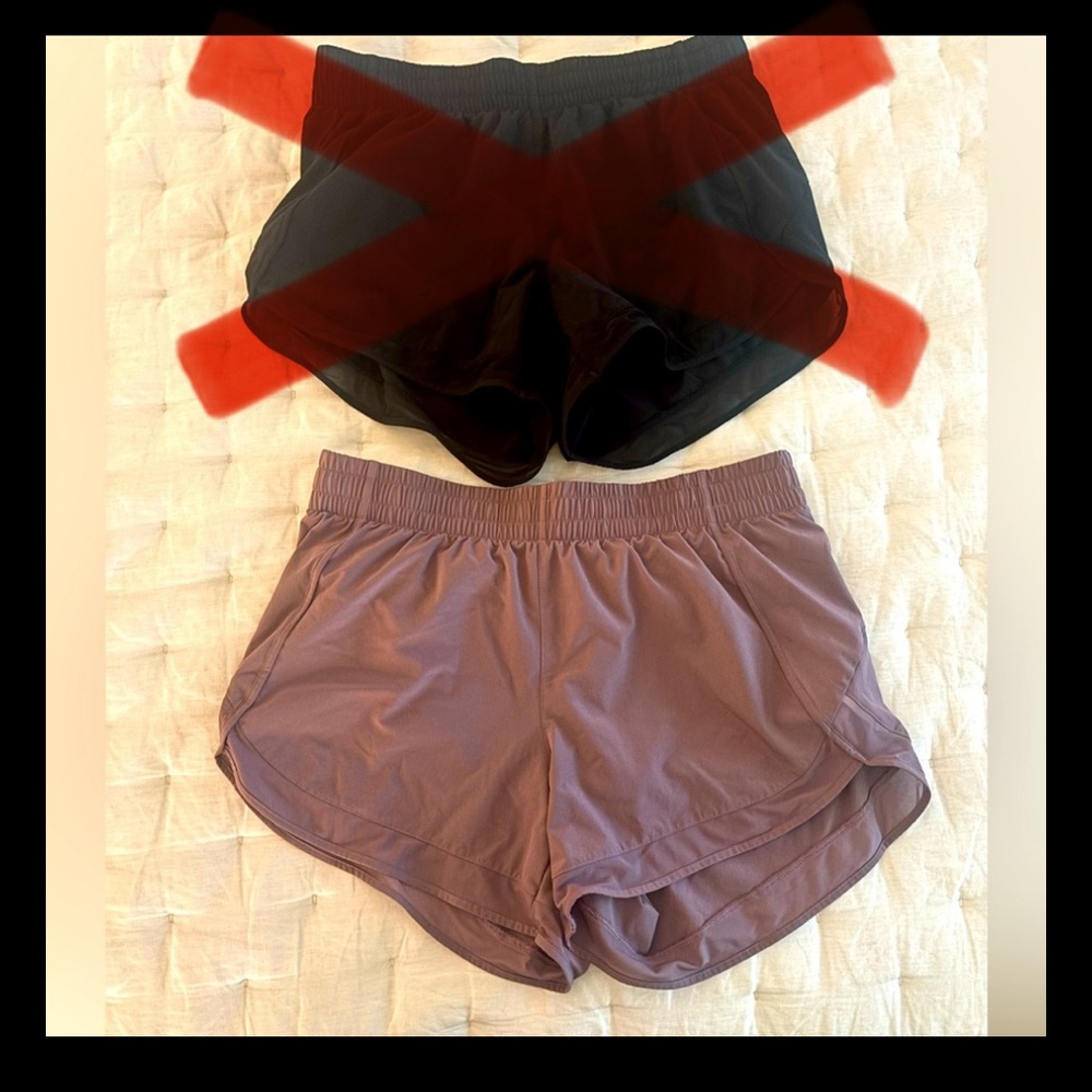 Athleta- NWOT- Rose Pink
M - Mesh racer Run Short - 4”